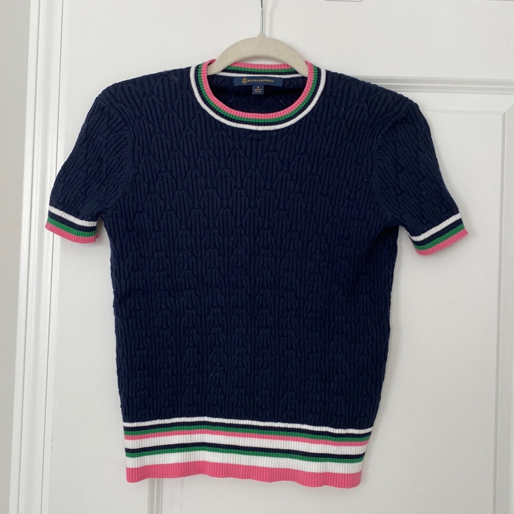 Brooks Brothers Navy Sweater
